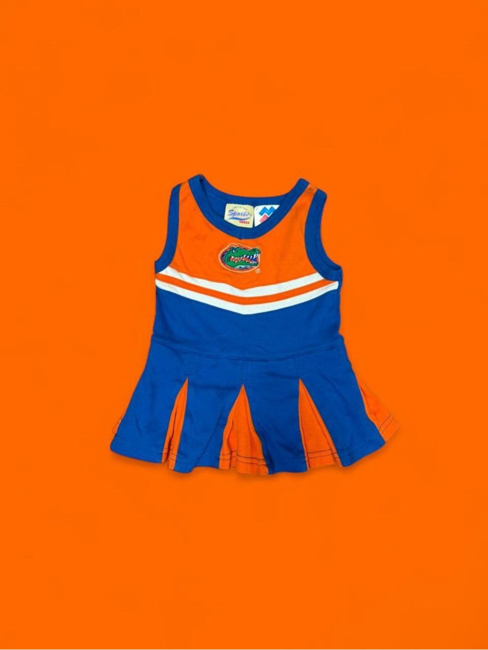 Vintage Florida Gators Girl Cheerleader Dress